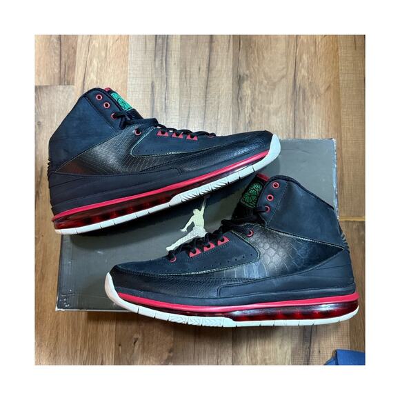 2011 Air Jordan 2.0 Black Classic Green Varsity Red Gucci main image 8